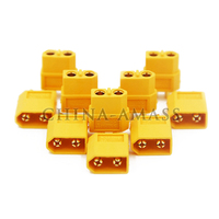 Connecteurs Amass XT30 XT60 XT60H XT90 XT90H MR30 MR60 XT30PW Mâle Femelle pour Voitures RC, Drones et Adaptateurs d'Alimentation Lipo