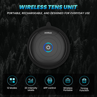 Appareil de massage corporel électronique TENS EMS DOMAS de haute qualité, 12 modes, 20 niveaux d'intensité, contrôle sans fil par application, certifié CE médical