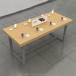 Nhà Máy may thực hiện thương hiệu điện tử cửa hàng truy cập tiếp tân thu ngân bàn thiết kế di động tốt nhất điện thoại di động cửa hàng hiển thị đồ nội thất - Product Image 2