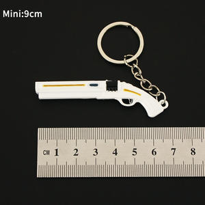 <span class=keywords><strong>Valorant</strong></span> Gun llavero Nuevo Producto 9cm Mini Metal <span class=keywords><strong>Valorant</strong></span> Gun cuchillo llavero personalizado - Product Image 4