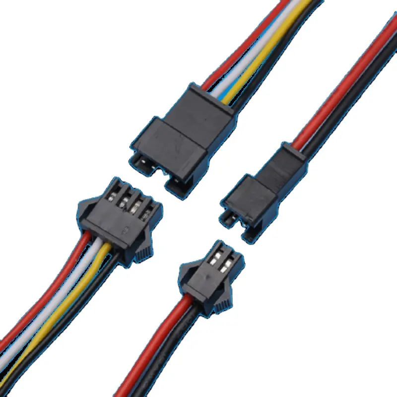 Заводская индивидуальная мини-разъем Micro JST 2,0 PH 2-контактный разъем с проводными кабелями 120 мм 4,5 дюймов в сборе
