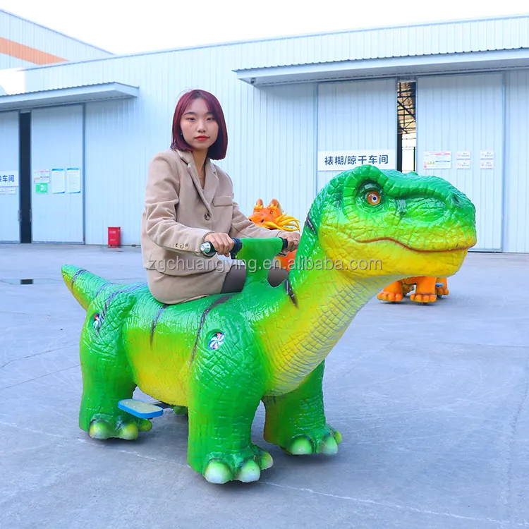 amusement park electric ride on animal electric dino ride electric animal ride on dinofor sale