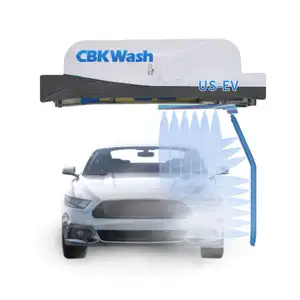 CBKWash中国洗车机，带移动嵌入式烘干机的洗车机