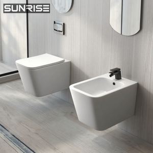 Inodoro económico colgado en la <span class=keywords><strong>pared</strong></span> taza del inodoro OEM cisterna oculta p-trap inodoro sin montura inodoro antiguo con tanque montado en la <span class=keywords><strong>pared</strong></span> - Product Image 4