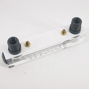 Fabrika Toptan Satış LZM-15Z Akrilik Panel Montajlı Debimetre, RO Su Arıtma Sistemi için Kontrol Valfli 0.5-40GPM OEM - Product Image 3