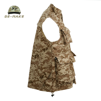 Personnalisé toile pêche randonnée journaliste chasse caméra homme gilet hommes Multi poches gilet gilet