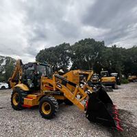 Backhoe Loader Caterpillar 430F Bekas CAT 430F 4WD Traktor Loader Excavator dengan Jam Kerja Rendah dan Kondisi Baik