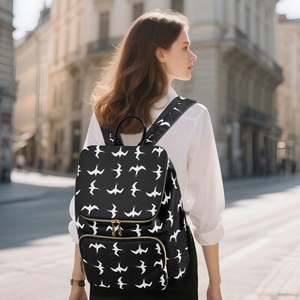 Sac à dos personnalisé Super Septembre Hawaï Iwa Bird pour filles, collège et université, avec fermeture éclair et motif de personnage - Product Image 5