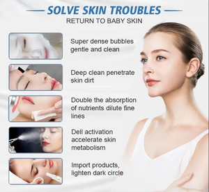 Hydra Beauty Facial <b>Machine</b> Aqua Peeling Hydro <b>Microdermabrasion</b> Oxygen Jet Technology Stainless Steel - Product Image 5