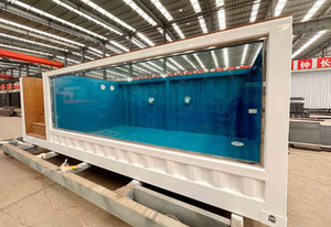 Piscine préfabriquée moderne <span class=keywords><strong>en</strong></span> conteneur maritime 20ft 40ft, piscine extérieure mobile <span class=keywords><strong>en</strong></span> conteneur avec éclairage LED - Product Image 4