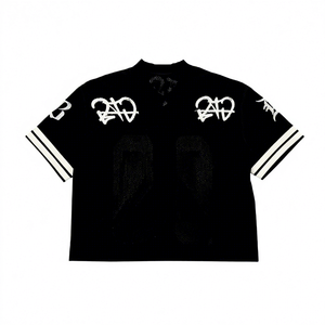 Maillot de football personnalisé style hip-hop tendance pour adultes/jeunes - Product Image 5
