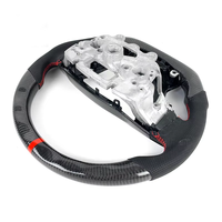 Volant en cuir en fibre de carbone pour Ford Ranger Raptor 2023 2024 2025 2026 Volant forgé 4x4 sur mesure