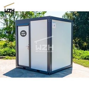 Banheiro de acampamento de design inteligente banheiro portátil banheiro móvel de acampamento