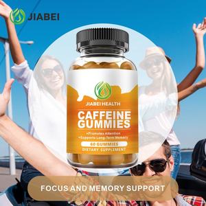 Gomitas de Cafeína Personalizadas de Fábrica para Adultos, Vitaminas Energéticas, Apoyo y Mejora de la Memoria a Largo Plazo, Extractos de Hierbas OEM/ODM - Product Image 6