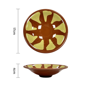 Cuencos de sopa de plástico redondos de estilo árabe de diseño personalizado, cuencos de comedor con patrón de sandía de 5/6/7 pulgadas, cuencos de cena de melamina - Product Image 6