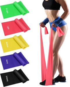 <span class=keywords><strong>Bande</strong></span> de Résistance en TPE Personnalisable avec Logo, pour Yoga et Exercice, Sans Latex, Effet Theraband, Résistance Moyenne 10-20 Lbs - Product Image 6