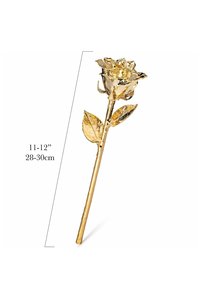 Rose Éternelle Artisanale Plaqué Or 24K de Qualité Supérieure pour la Saint-Valentin et les Remises de Diplômes – Longue Durée de Vie, Utilisation Intérieure/Extérieure – Direct Usine - Product Image 2