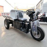 ZYZ-185 Camion benne électrique minier à trois roues avec essieu arrière à insertion directe pour le transport souterrain de minerai de fer