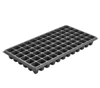 Dôme d'humidité de plateau de 72 cellules 1020 avec deux évents Plateaux de démarrage de plateau de prise pour la germination des semis
