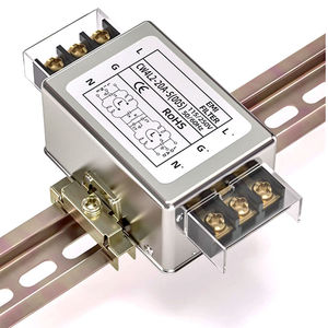 Filtro de Potencia Monofásico 220V CW4L2-3A/6A/10A/20A/30A/40A-S(005) Terminal Bipolar para Riel Guía CW4L2-10A-S(005) CW4L2-40A-S(005) - Product Image 1