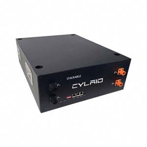 Pack de stockage d'énergie solaire empilable 5KW 10KWh 48v 51.2v 100ah 200ah IP65 Protection CAN Connectivité pour usage domestique - Product Image 1