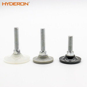 Patas Ajustables para Muebles Hyderon, Base de Nailon, Tapa Hexagonal Externa, Fácil Instalación - Product Image 1