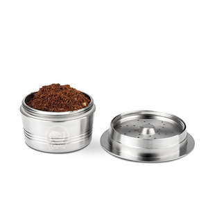 Machine à <span class=keywords><strong>café</strong></span> expresso Tchibo Cafissimo K Fee <span class=keywords><strong>ALDI</strong></span> avec filtre en acier inoxydable réutilisable, capsule de <span class=keywords><strong>café</strong></span> rechargeable - Product Image 4