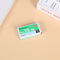 Non. 10 Agrafeuses de bureau miniatures de petite taille, agrafeuse à aiguille industrielle pour l'éducation culturelle, pour usage de bureau