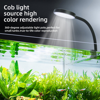 Lampe LED Xilong 3W à économie d'énergie en plastique pour aquarium intérieur, idéale pour petits aquariums, croissance des plantes et coraux
