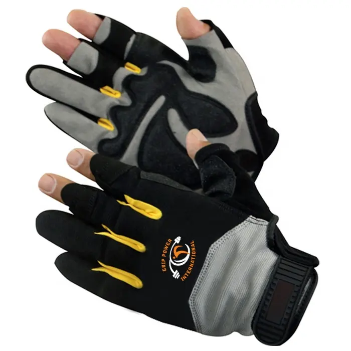 Good Selling SAFETY Anti cut and Anti-Shock Absorbing Mechanics Safety Work Glove