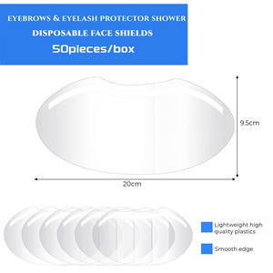 Fourniture d'usine Soins des cheveux Douche Salon Jetable Visage Boucliers Visières Couverture Outils De Coiffure Visage Bouclier Pour Les Yeux bricolage - Product Image 4