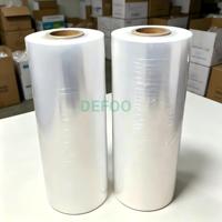 Film étirable antistatique imperméable DEFOO, rouleau de 500 mm de largeur, 2,5 kg, certifié ISO9001, usine OEM pour les grossistes