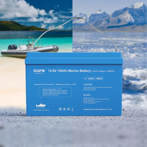 U vendita calda 12V 100Ah batteria marina 12.8V 100Ah ciclo profondo <span class=keywords><strong>LiFePO4</strong></span> batteria compatibile con Inverter Victron - Product Image 4