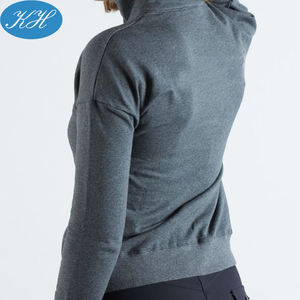 Felpa da equitazione per bambini con collo alto alla moda di Design OEM con felpa equestre con mezza zip - Product Image 5