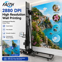 Impresora Vertical de Pared con Tinta UV de Alta Precisión Faith para Decoración del Hogar, Impresión de Murales en Vestíbulos de Hoteles