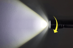 Lampe de poche à faisceau réglable professionnelle 365 lumens Gen-2 IPX4 étanche LED 2m support de montage anti-chute pour les tâches quotidiennes de vélo - Product Image 5