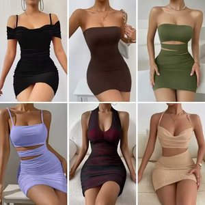 <span class=keywords><strong>Abiti</strong></span> <span class=keywords><strong>Oversize</strong></span> da <span class=keywords><strong>Donna</strong></span> all'Ingrosso, Vestiti Estivi alla Moda, Eleganti <span class=keywords><strong>Abiti</strong></span> da Festa Senza Maniche Lunghi Vintage - Product Image 2