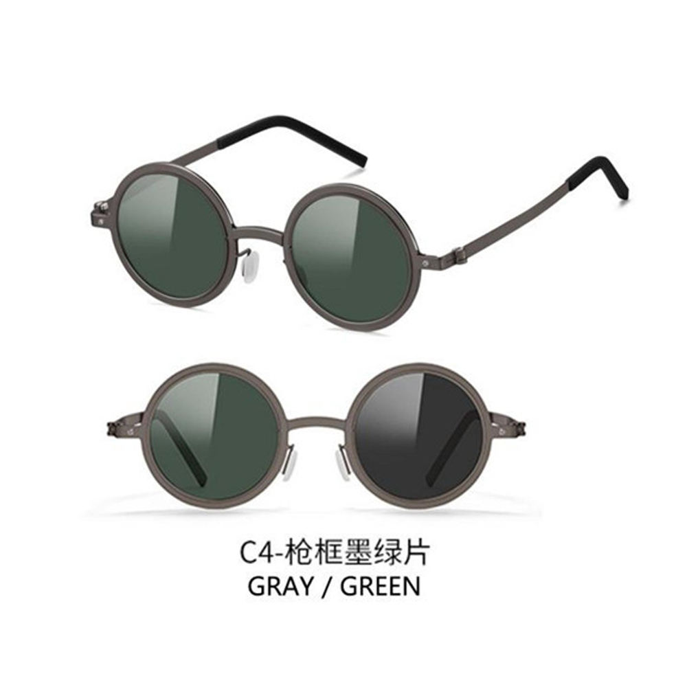 Sunglasses Whole Luxury Custom Premium Shades Women Designer Black Brand Sunglasses Mens Round Sun Glasses