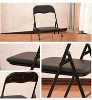 5pcs Noir Carré Pliant Pont Carte Table Et Chaises Ensemble Maison Meubles D'intérieur