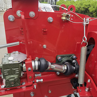 Broyeur de branches et de feuilles hydraulique professionnel de 8 pouces, 20 ch, 50 ch, entraîné par prise de force, broyeur de bois Wc 8