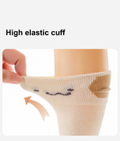 Chaussettes en coton respirantes antidérapantes pour bébés, nourrissons, tout-petits et enfants, motif dessin animé mignon, unisexe, haute qualité, collection automne-hiver