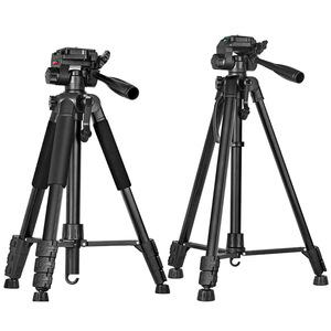 Aluminum Alloy Tripod 1.4M With Phone Mount For Mobile Live Streaming And Camera Use - Product Image 4
