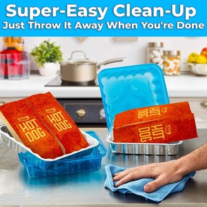 Affordable Wholesale Chips Paper Bag BBQ Printed White Paper Foil Lined Kebab Bag