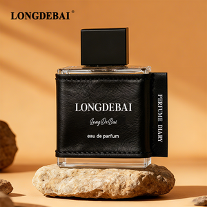 High-Grade 50ml Empty <b>Perfume</b> <b>Bottle</b> 30ml 100ml Square <b>Perfume</b> <b>Bottle</b> with Leather Shell Custom <b>Perfume</b> <b>Bottle</b> With Magnetic Cap - Product Image 3