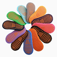 Chaussettes de trampoline personnalisées à logo, très vendues, pour adultes et enfants, usage intérieur/extérieur, antidérapantes, pour l'escalade et la sécurité en extérieur