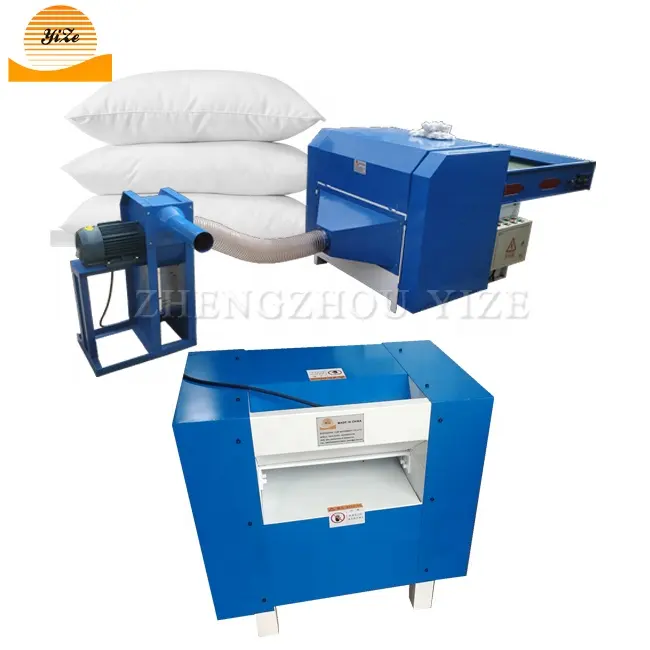 Machine de remplissage pour coussin de canapé, oreiller, fibre de polyester, ouvre-coton