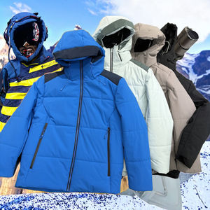 Veste softshell pour homme élégante et respirante avec fermeture éclair, en tissu d'hiver épais 100% coton pour un usage quotidien décontracté et en plein air - Product Image 3