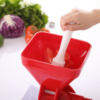 Tomatenzeef Multifunctionele pers Sapcentrifuge Sausmaker Handmatige crank Voedselmolen Plastic zuignapbasis