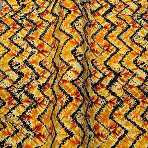 100D Polyester Crêpe Spandex Vintage <span class=keywords><strong>Mango</strong></span> 4 Tissu extensible dans les quatre sens 120gsm Tissu imprimé super doux - Product Image 5