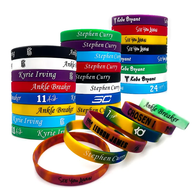 Presentes personalizados borracha personalizada silicone esporte jóias em relevo pulseira mens pulseira pulseira